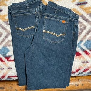 Mens wrangler 20x FR jeans 34x36 1 pair